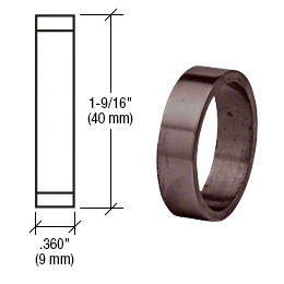 CRL Dark Bronze .360" Straight Cylinder Ring