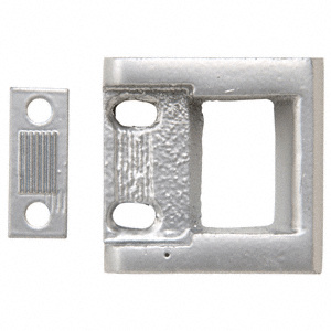 CRL Aluminum S Type Strike - Surface Mounted Strike for Blade or Applied Stops for use with Jackson® Rim Panic Exit Devices