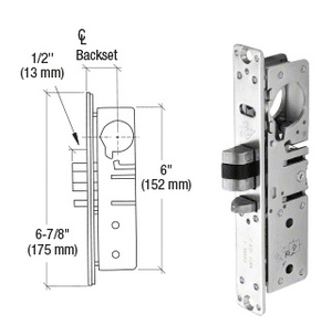 CRL Adams Rite® 31/32 Backset Deadlatch Lock - Right Handed