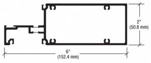 CRL-U.S. Aluminum Intermediate Horizontal - 24'-2"