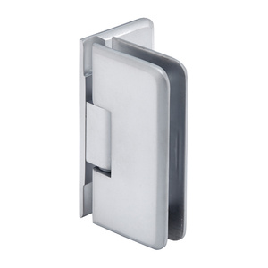 CRL Satin Chrome Petite 044 Series Wall Mount Offset Back Plate Hinge