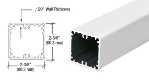 CRL Sky White 100 Series 42" Post Only