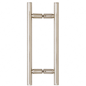 CRL Polished Nickel 8" Ladder Style Back-to-Back Pull Handles