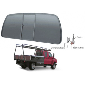 CRL Tri-Vent Slider with Solar Glass 2003+ Chevy/GMC Kodiak/Topkick