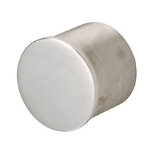 CRL 316 Polished Stainless Steel End Cap for 1-7/8" GRRF20 Series Roll Form Cap Railing