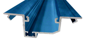 CRL-U.S. Aluminum Custom KYNAR® Paint Deep Pocket Filler 135 Degree Corner, Thermally Improved - 24'-3"
