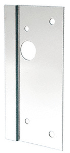 CRL Polished Stainless 4" x 10" Right Hand Center Lock Latch Guard