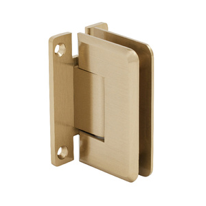 CRL Brushed Bronze Pinnacle 037 Series Wall Mount 'H' Back Plate Hinge