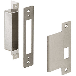 CRL Left Hand Strike for 6" x 10" Office, Passage, Storeroom and Classroom Center Locks and 4-1/2" Jamb