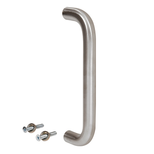 CRL 1" Brushed Stainless Solid Pull Handle - 10"