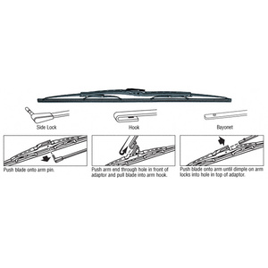 CRL 17" Tridon® Metalist­® Windshield Wiper Blade