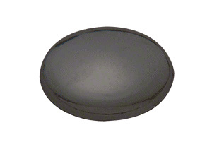 CRL Matte Black Screw Cap Covers for Serenity Sliding Shower Door System