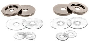 CRL Polished Nickel Replacement Washers for Back-to Back Solid Pull Handle