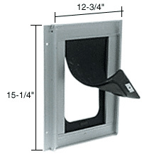 CRL Medium Deluxe Pet Door