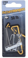 CRL 50 Pound Carded Picture Hangers