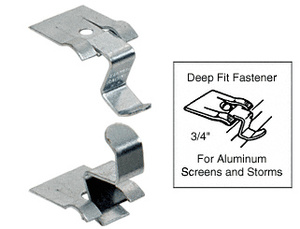 CRL Ludwig 3/4" Deep Fit Screen and Storm Window Snap Fastener