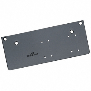 LCN Black Drop Plate for Parallel Arm Mounting 4040 Series Surface Mounted Closers