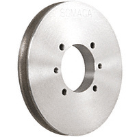 CRL 170-200X Flat and Seam Edge Peripheral Wheel for 1/4" Glass