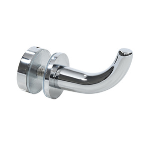 Polished Chrome Effect Ball End Double Robe Hook - Ray Grahams DIY Store