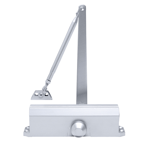 CRL Aluminum Adjustable Spring Power Size 1 to 4 Surface Mount Door Closer