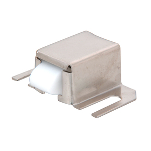 CRL Brushed Stainless Finish Shower Door Catch with Nylon Tip
