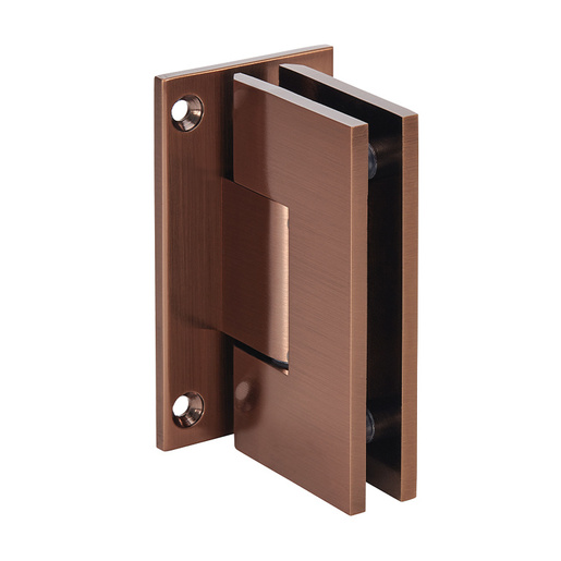 CRL Antique Bronze Vienna 037 Series Wall Mount Full Back Plate Hinge