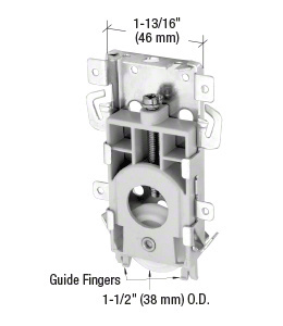 CRL Nylon Ball Bearing Wardrobe Door Roller Assembly