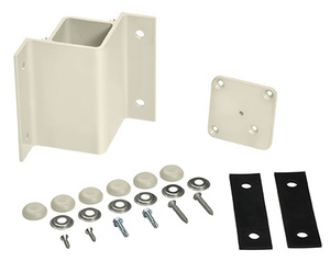 CRL Oyster White Inside 90 Degree Fascia Mount Bracket