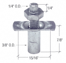 CRL 1/4" Bi-Fold Door Bottom Pivot