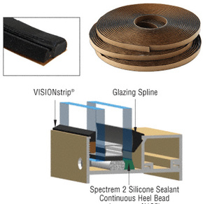 CRL .187" Tremco® VISIONstrip® Glazing Seal