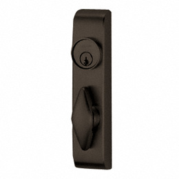 Von Duprin® Dark Bronze 360 Series Outside Thumbturn Entry Trim