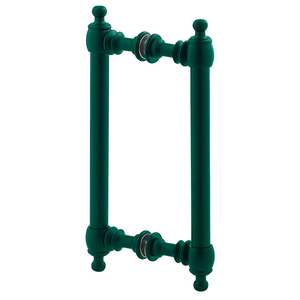Custom Finish 8" Antique Style Back to Back Handles
