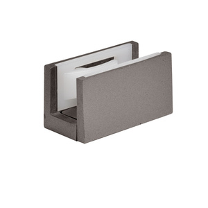 CRL Brushed Stainless Anodized Replacement Bottom Guide for 290/295, 490/495 & 690/695 Series Sliding Door Systems