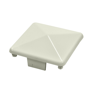 CRL Oyster White 1100 Series Post Top Cap for Posts