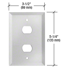 CRL Gray Double Despard Glass Mirror Plate