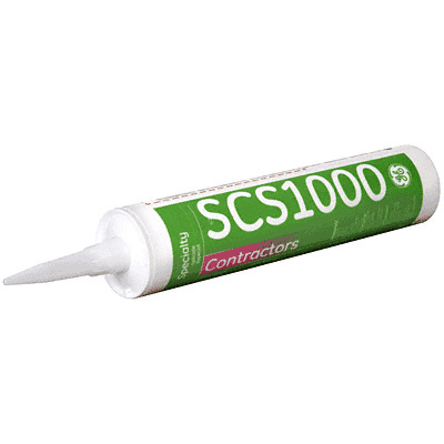 CRL Clear GE® 1000 Contractors Silicone Sealant