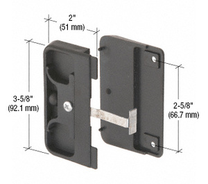 CRL Sliding Screen Door Latch and Pull with 2-5/8" Screw Holes