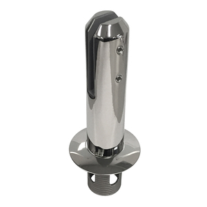 CRL Round Core Mount Friction Fit Spigot, 2205 Polished Stainless Steel