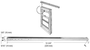 CRL 12-3/4" Overhead Channel Balance # 111