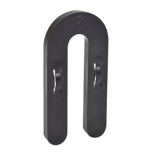 CRL Black 1/4" x 3" Plastic Interlocking Horseshoe Shims