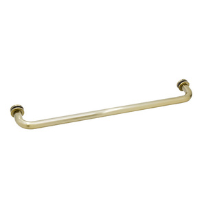 CRL Brushed Bronze 24" BM Series Tubular Single-Sided Towel Bar