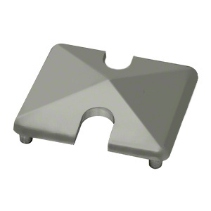 CRL Agate Gray 1100 Series Post Top Cap for Center Posts