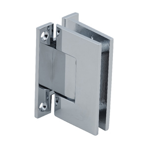 CRL Polished Chrome Geneva 037 Series Wall Mount 'H' Back Plate Hinge