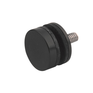 CRL Matte Black Replacement Washer/Stud Kit for Single-Sided and Combination Commercial Door Pulls 3/8" - 3/4"