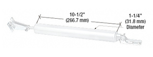 CRL White Standard Duty Screen and Storm Door Pneumatic Closer