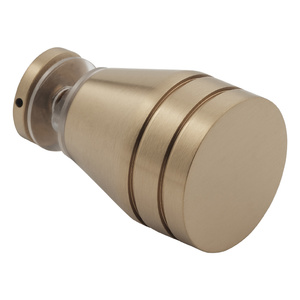 Satin Brass Single Sided Deluxe Series Knob