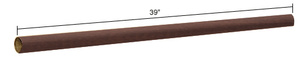 CRL Antique Brushed Copper 39" Support Bar