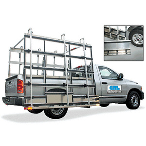 CRL Aluminum Pickup Truck Glass Rack with Wheel Skirt