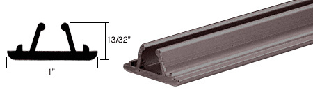 CRL Duranodic Bronze Aluminum Showcase Connector Strips