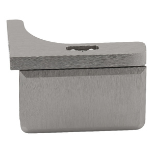 Brushed Nickel Wall Mount with Reversible "L" Bracket Adjustable Montreal Series Hinge